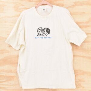 "Off The Record" Graphic T- Shirt by Tarket Size XL